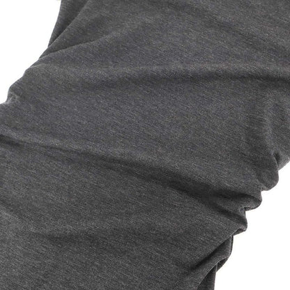 Brunello Cucinelli Spanco Lucara Wool Jersey Dress Gray
