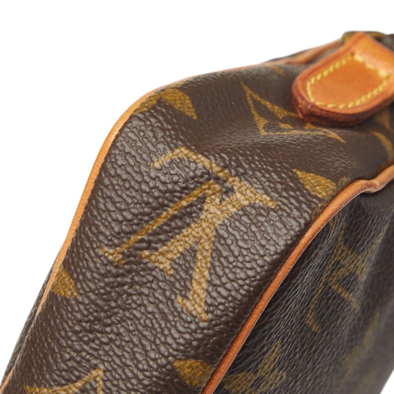 Louis Vuitton Monogram Mini Danube Shoulder Bag Brown Leather