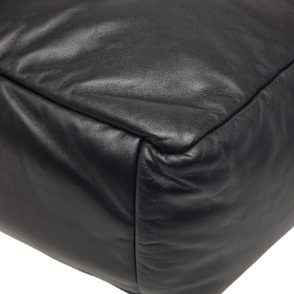 Prada Tote Shoulder Bag Black Leather