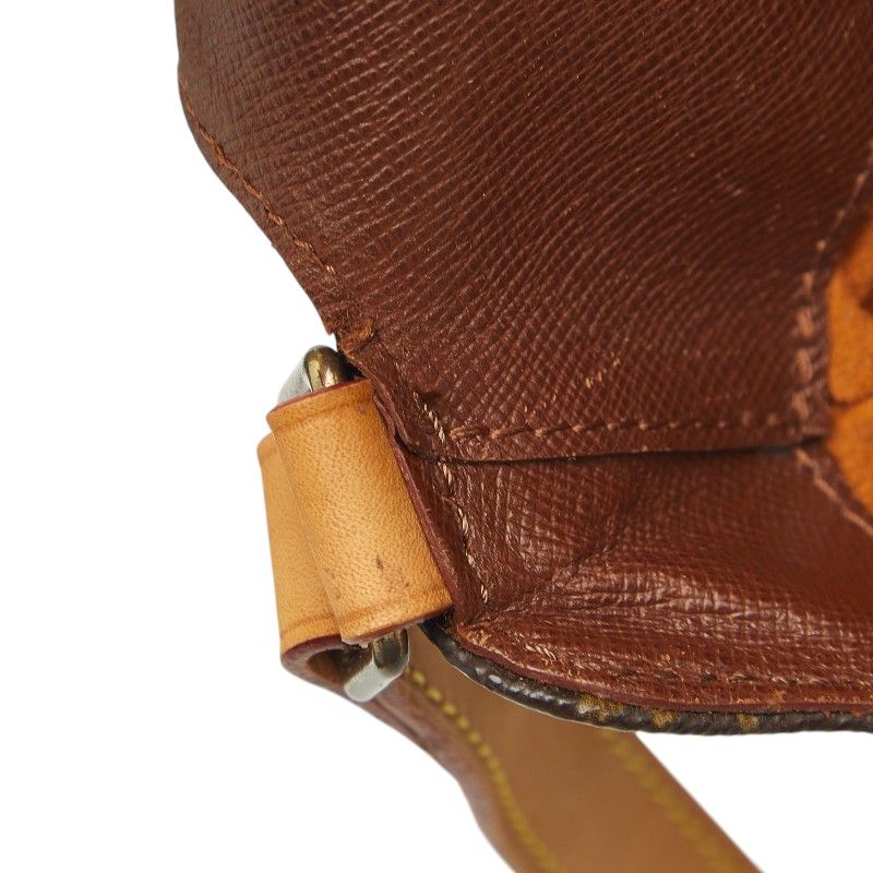 Louis Vuitton Monogram Musette Salsa Long Crossbody Shoulder Bag Brown Leather