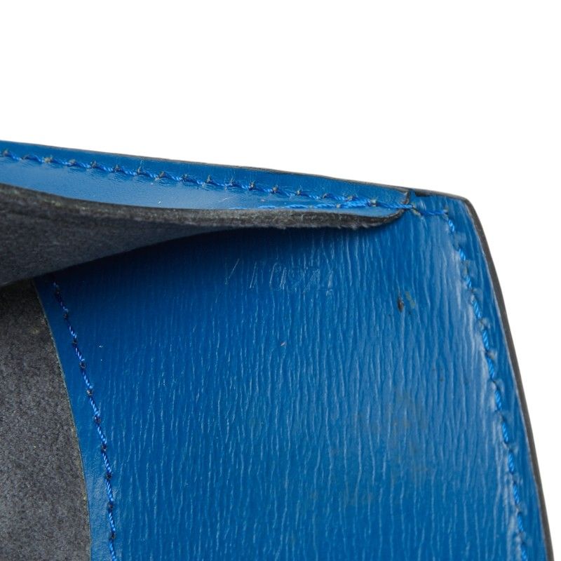 Louis Vuitton Epi Cluny Shoulder Bag Toledo Blue Leather