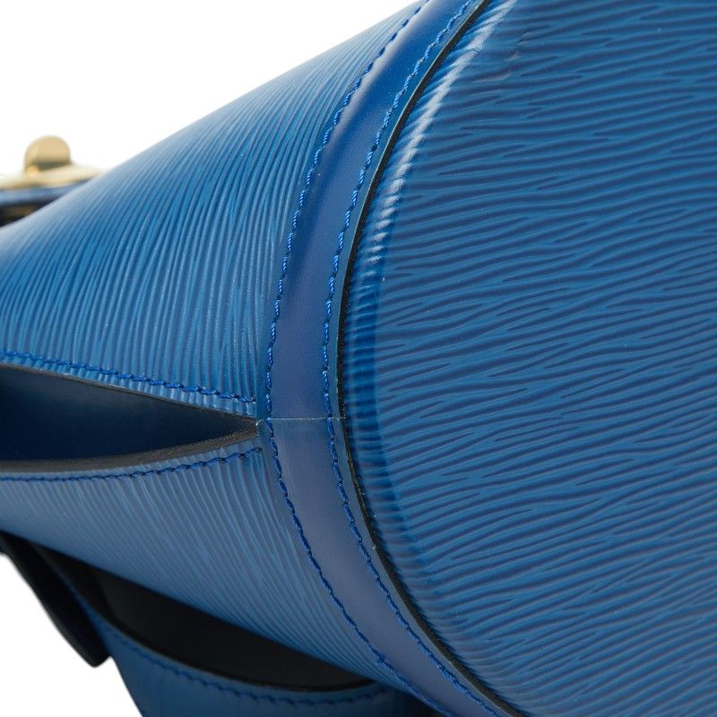 Louis Vuitton Epi Cluny Shoulder Bag Toledo Blue Leather