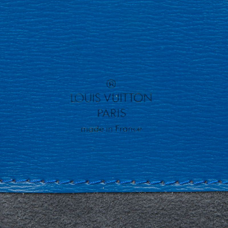 Louis Vuitton Epi Cluny Shoulder Bag Toledo Blue Leather