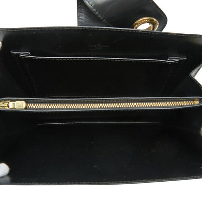 Louis Vuitton Epi Capuchin Shoulder Bag Black Noir Leather