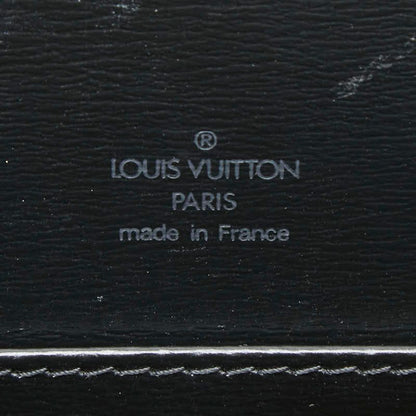 Louis Vuitton Epi Capuchin Shoulder Bag Black Noir Leather