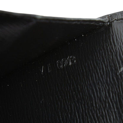 Louis Vuitton Epi Capuchin Shoulder Bag Black Noir Leather