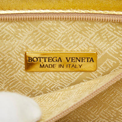 Bottega Veneta Mini Handbag Gold Leather