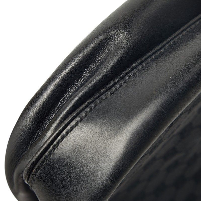 Gucci GG Canvas Handbag Black
