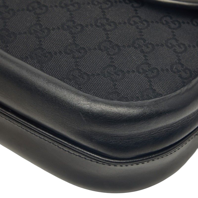 Gucci GG Canvas Handbag Black