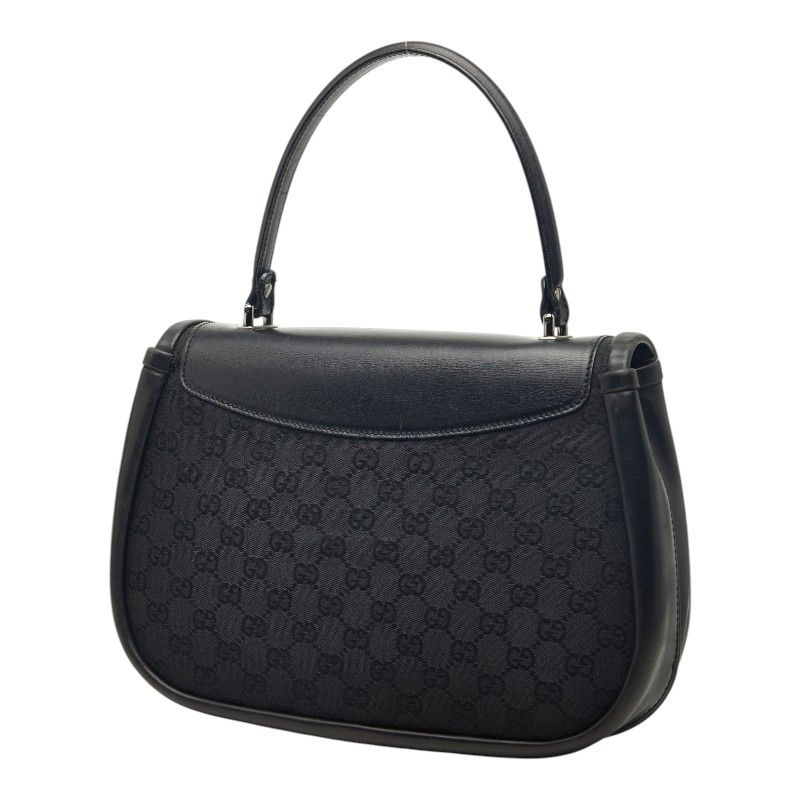 Gucci GG Canvas Handbag Black
