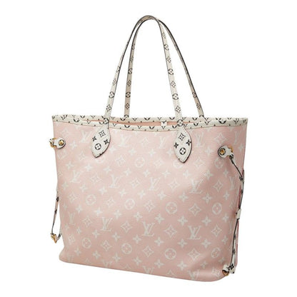 Louis Vuitton Monogram Giant Neverfull MM Tote Shoulder Bag Rouge Red Multicolor