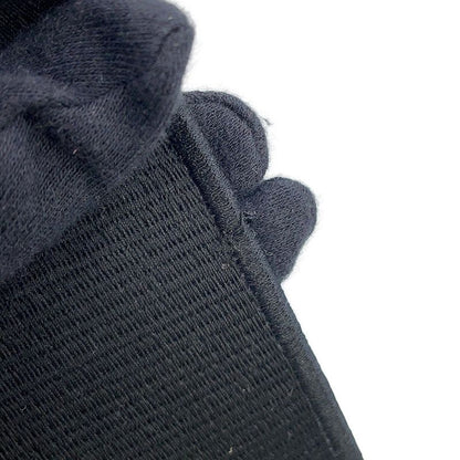Fendi Shoulder Strap You Fflogo Canvas Leather Black