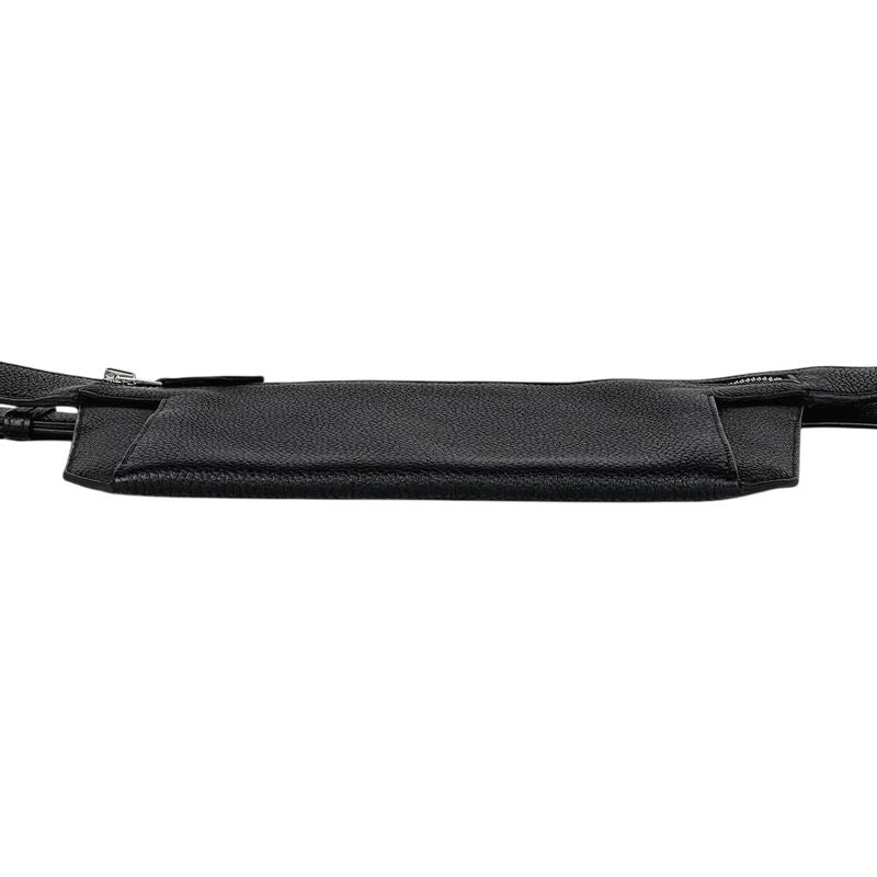 Hermes Ultrapla Taurillon Noviyo Belt Bag Leather Black