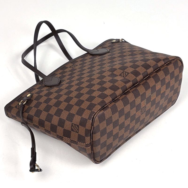 Louis Vuitton Neverfull PM Tote Damier Brown