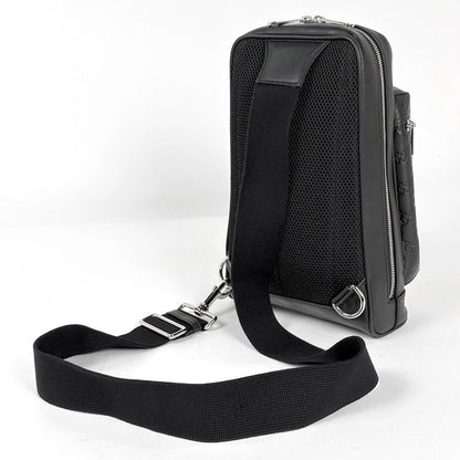 Gucci Guccissima Shoulder Bag Bag Leather Black