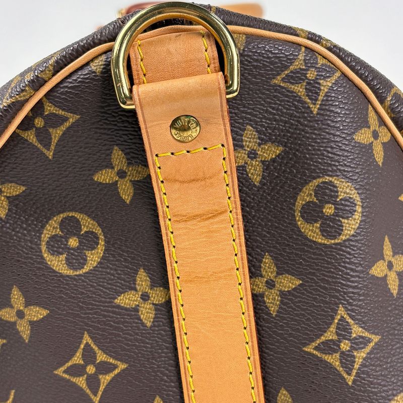 Louis Vuitton Keepall Bandouliere 55 2-Way Shoulder Bag Monogram Brown