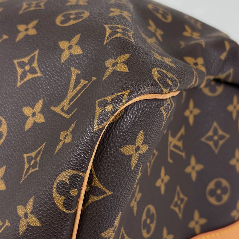 Louis Vuitton Keepall Bandouliere 55 2-Way Shoulder Bag Monogram Brown