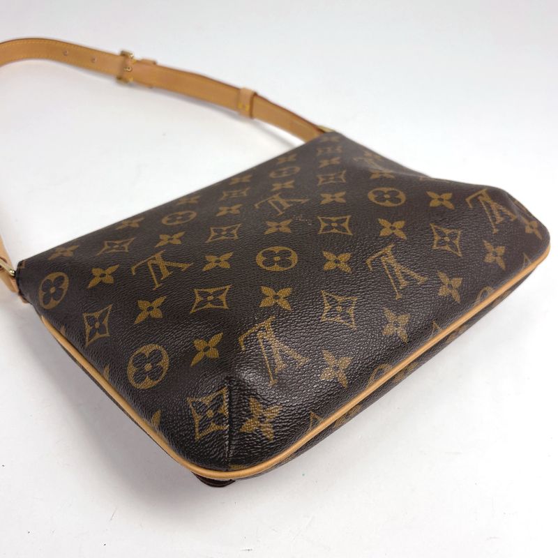 Louis Vuitton Musette Tango Short Shoulder Bag Monogram Brown