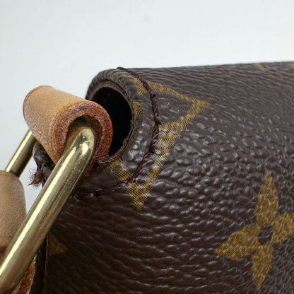 Louis Vuitton Musette Tango Short Shoulder Bag Monogram Brown