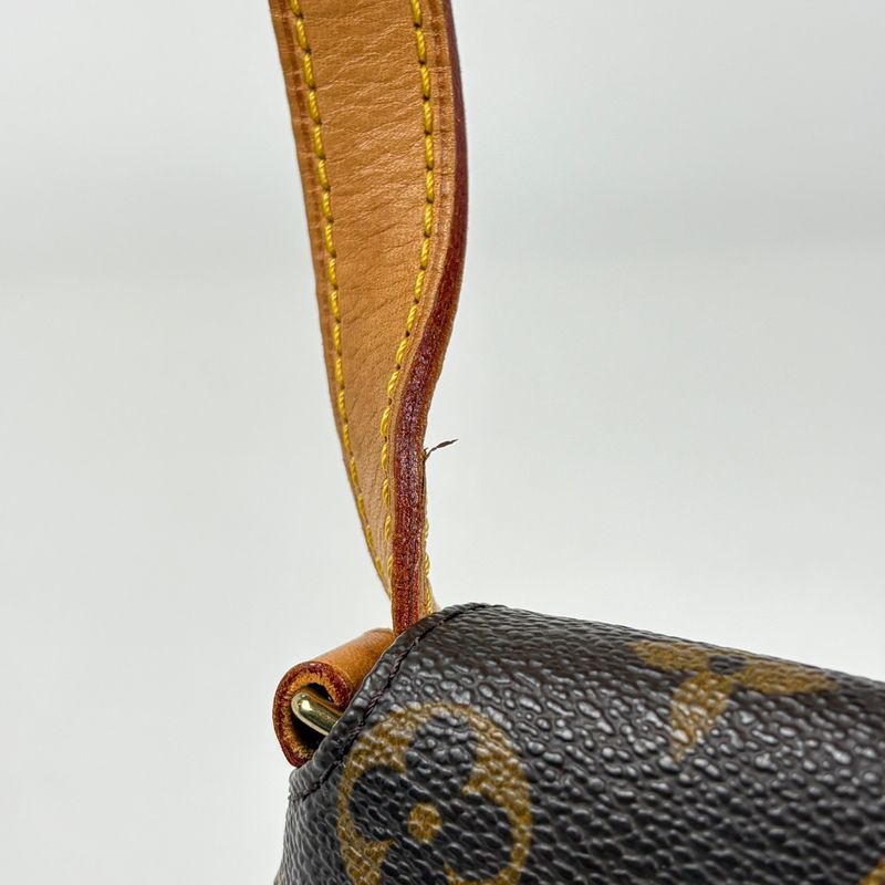 Louis Vuitton Musette Salsa Short Shoulder Bag Monogram Brown