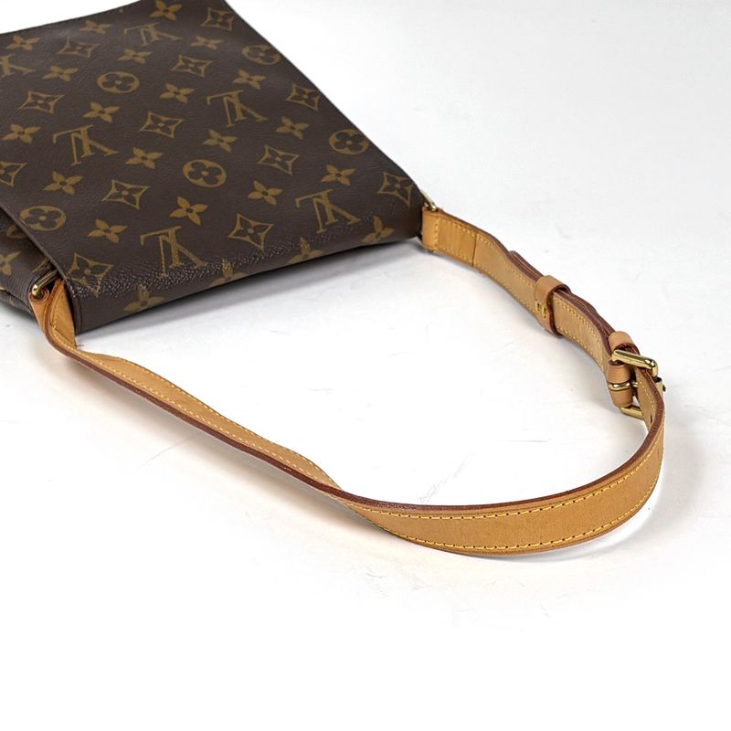 Louis Vuitton Musette Salsa Short Shoulder Bag Monogram Brown