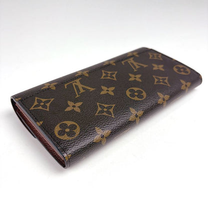 Louis Vuitton Portefeuille Sarah Bifold Wallet Monogram Brown