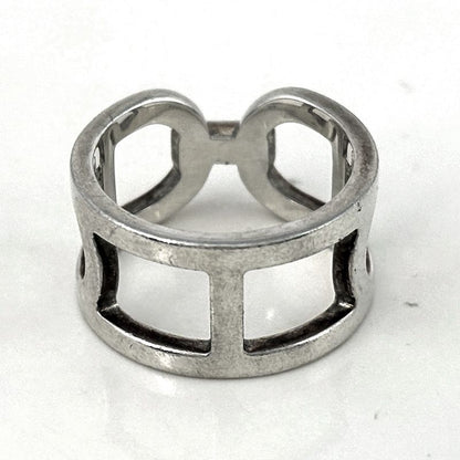 Hermes Chaine D'ancre MM Ring Silver