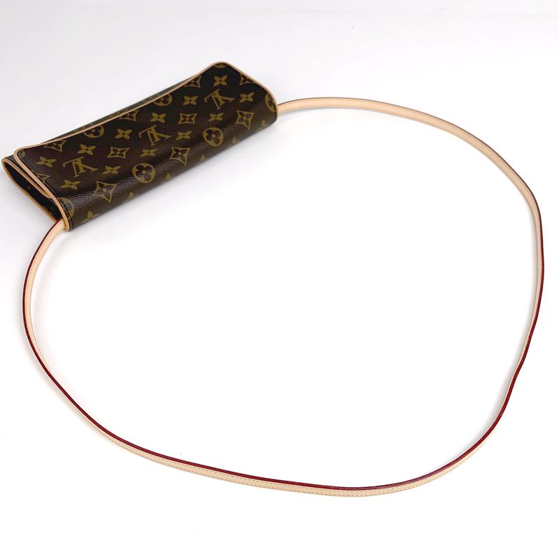 Louis Vuitton Pochette Twin GM Belt Bag Monogram Brown