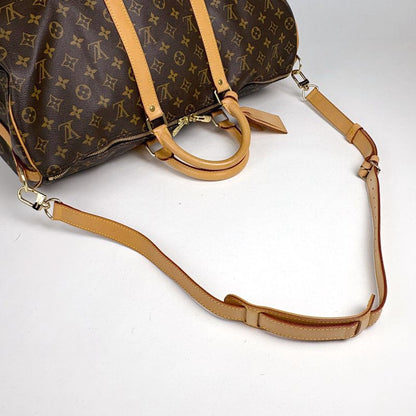 Louis Vuitton Keepall Bandouliere 50 2-Way Shoulder Bag Monogram Brown