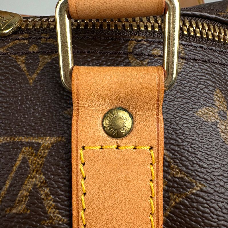 Louis Vuitton Keepall Bandouliere 50 2-Way Shoulder Bag Monogram Brown