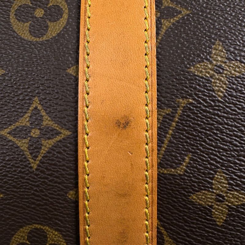 Louis Vuitton Keepall Bandouliere 55 Boston Bag Monogram Brown