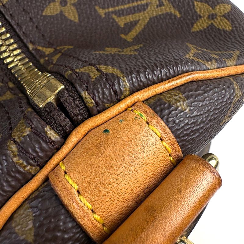 Louis Vuitton Keepall Bandouliere 55 Boston Bag Monogram Brown