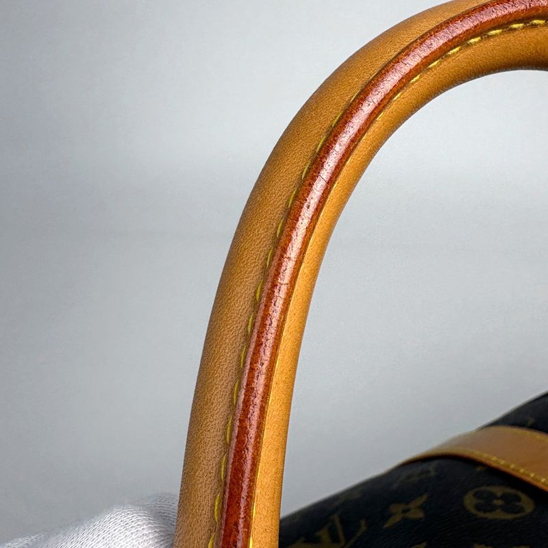 Louis Vuitton Keepall Bandouliere 55 Boston Bag Monogram Brown
