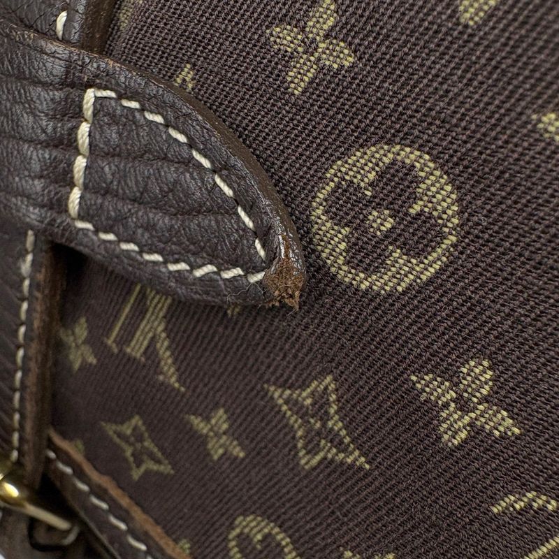 Louis Vuitton Saumur 30 Crossbody Shoulder Bag Monogram Mini Lin Ebene