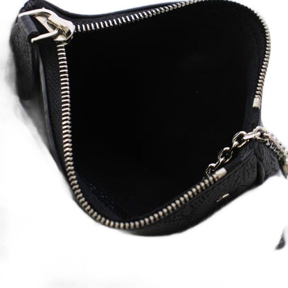 Louis Vuitton Pochette Cles Black Mahina Coin Case Noir KH