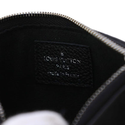 Louis Vuitton Pochette Cles Black Mahina Coin Case Noir KH