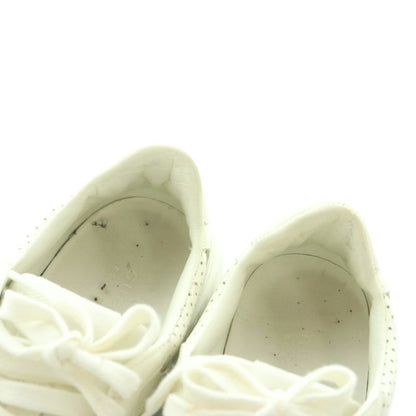 Gucci GG Embossed Leather Sneakers Shoes 36 23.0 cm White