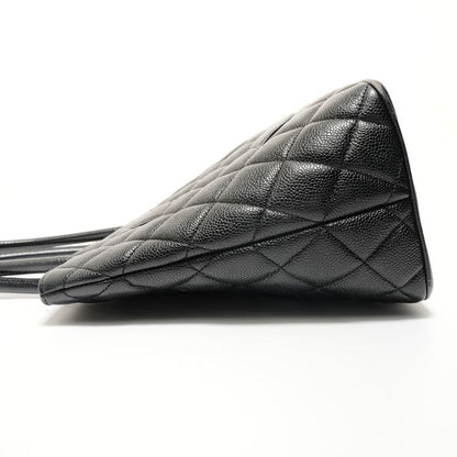 Chanel Tote Number 7 Medallion Caviar Leather