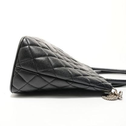 Chanel Tote Number 7 Medallion Caviar Leather