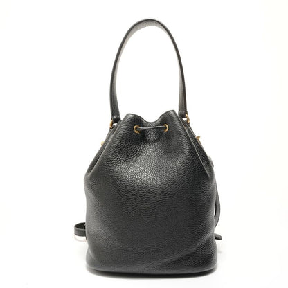 Prada Backpack 2-Way Leather Drawstring