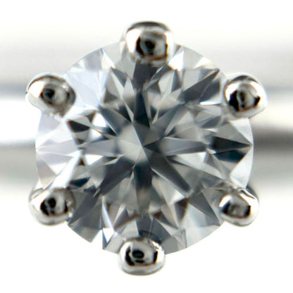 Tiffany & Co Solitaire Ring Platinum Diamond