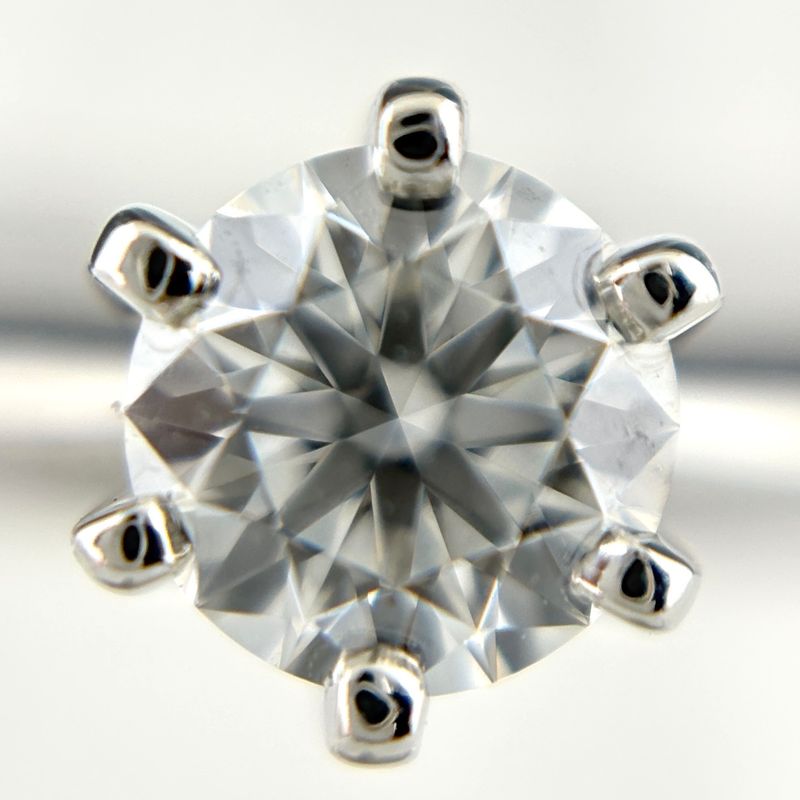 Tiffany & Co Solitaire Ring Platinum Diamond