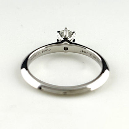 Tiffany & Co Solitaire Ring Platinum Diamond