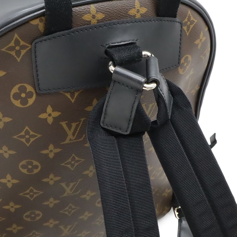 Louis Vuitton Monogram Macassar Josh Backpack Shoulder Bag
