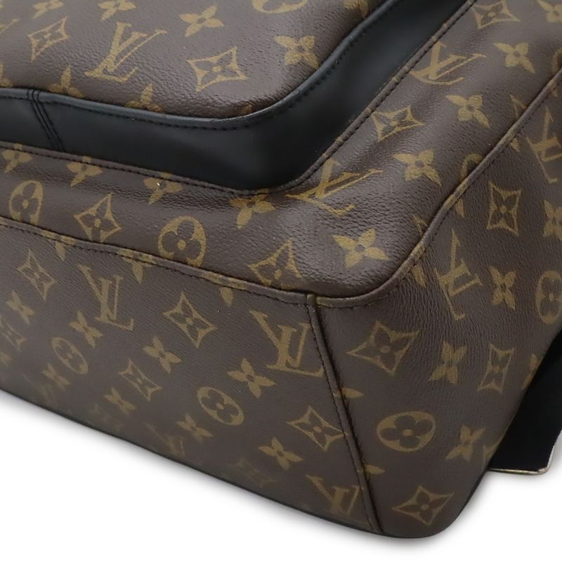 Louis Vuitton Monogram Macassar Josh Backpack Shoulder Bag