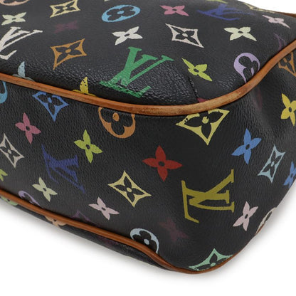 Louis Vuitton Monogram Multicolor Lodge GM Shoulder Bag Crossbody Noir Black