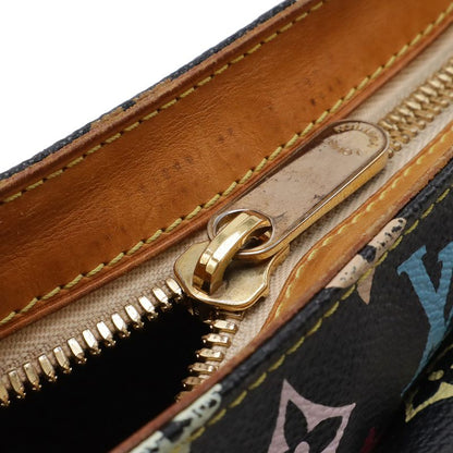 Louis Vuitton Monogram Multicolor Lodge GM Shoulder Bag Crossbody Noir Black