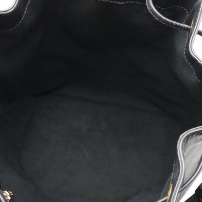 Louis Vuitton Epi Noe Shoulder Bag Drawstring Noir Black Gold
