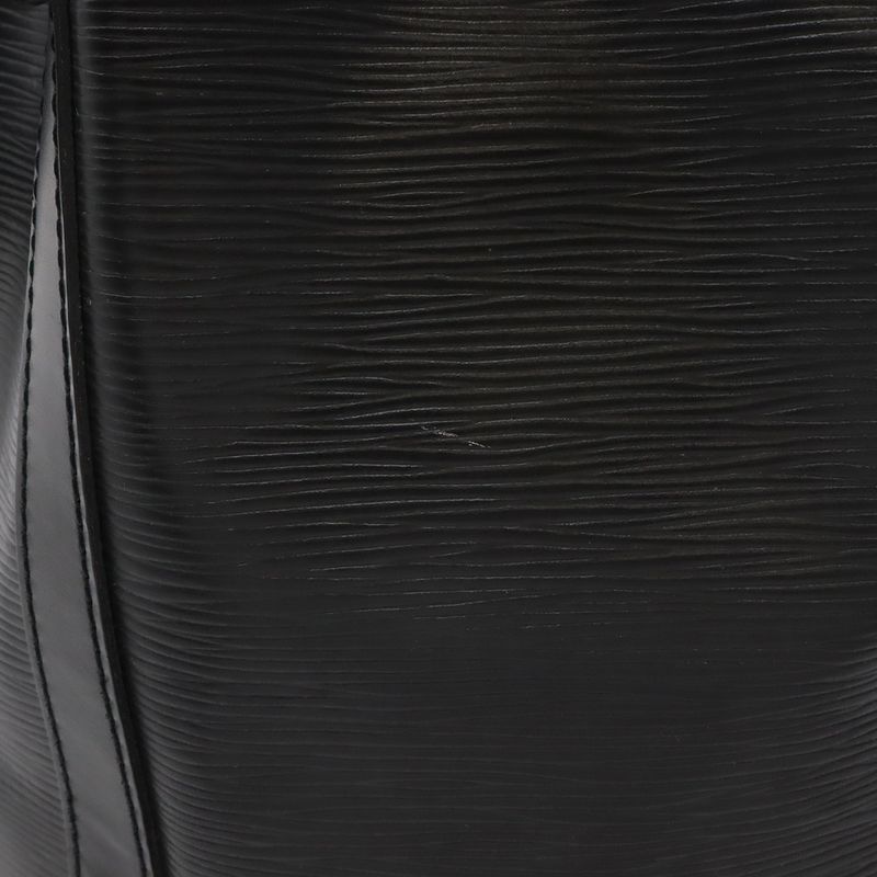 Louis Vuitton Epi Noe Shoulder Bag Drawstring Noir Black Gold