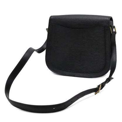 Louis Vuitton Epi Saint Cloud Shoulder Bag Pochette Crossbody Leather Noir